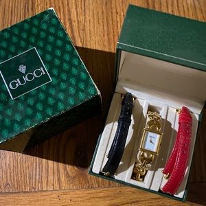 Gucci 1800 L Gold Plated Vintage watch